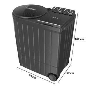 Whirlpool Semi Automatic Top Loading Washing Machine | 11 Kg | Graphite Grey | ACE XL 11 DMIX