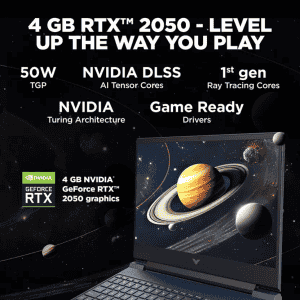 HP Victus | Intel Core i5 12th Gen 12450H | 16 GB | 512 GB | NVIDIA GeForce RTX 2050 |15.6 inch| Performance Blue | 15-FA1227TX
