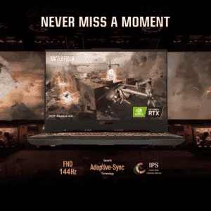 ASUS TUF 15 Gaming  Laptop | intel Core i5 | 16 GB | 512 GB | NVIDIA GeForce RTX 3050 | Gray | FX507ZC4-HN116W