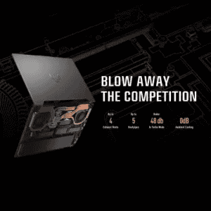 ASUS TUF 15 Gaming  Laptop | intel Core i5 | 16 GB | 512 GB | NVIDIA GeForce RTX 3050 | Gray | FX507ZC4-HN116W
