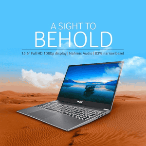 Acer Aspire Lite Laptop | Intel Core i3 | 13th Gen | 1305U | 8 GB | 512 GB  | Steel Gray | UN 34ESI 005