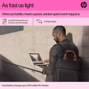 HP Laptop 15 | AMD Ryzen 3 Quad Core 7320U | 8 GB | 512 GB | Silver | 15 FC0026AU