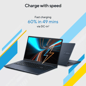 ASUS Vivobook 15 |  Intel Core i3 | 8 GB | 512 GB | 15.6 Inch | Backlit Keyboard | Quiet Blue | X1504ZA-NJ321WS