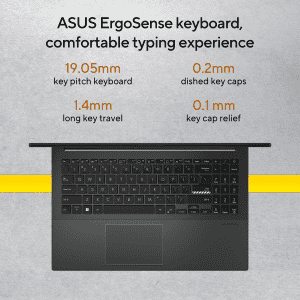 ASUS Vivobook Go 15 OLED Student Laptop | AMD Ryzen 5 7520U | 16GB | 512GB | AMD Radeon | FHD | E1504FAB-LK549WS