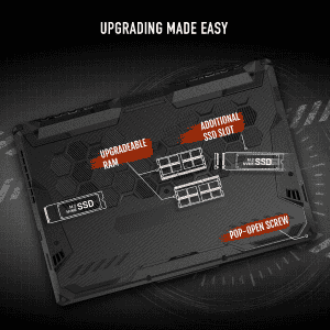 ASUS TUF Gaming Laptop | Gaming A15 | AMD Ryzen 7 7435HS | RTX 3050 GPU | 16 GB | 512 GB SSD | Graphite Black | FA506NCR HN075WS