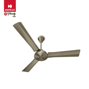 HAVELLS EP Trendy Ceiling Fan | 1200 mm | 3 Blade | 1 Star | Antique Brass