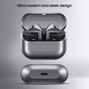 Samsung Galaxy Buds 3 TWS Earbuds | with Active Noise Cancellation | IP57 Water Resistant | Bluetooth 5.4 | White | R530NZWAINU