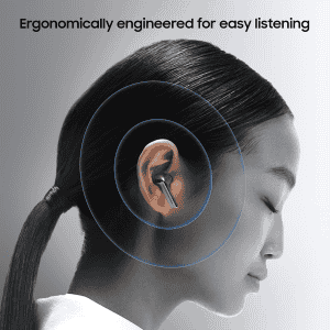 Samsung Galaxy Buds 3 TWS Earbuds | with Active Noise Cancellation | IP57 Water Resistant | Bluetooth 5.4 | White | R530NZWAINU