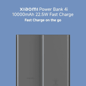 Xiaomi Power Bank 4i | 10000mAh | 22.5W Fast Charge |  Black