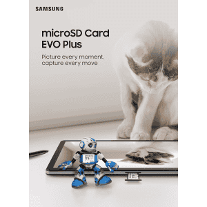 Samsung EVO Plus MicroSDXC | 256 GB | Class 10 | 160 MB s Memory Card  With Adapter