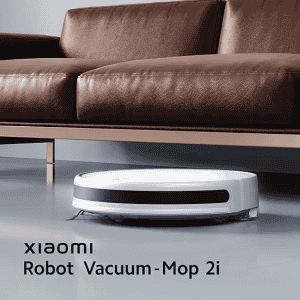 MI Xiaomi Robot Vacuum-Mop 2i 2200 Pa Powerful Suction 450 mL | Electronically Controlled  | 270 mL Water Tank  | remotely via app Alexa GA Enabled | White