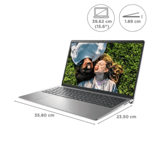 Dell Inspiron 15 Laptop | Intel Core i5 | 13th Gen | 1334U | 16 GB | 512 GB | Platinum Silver | OIN353034071RINS1M