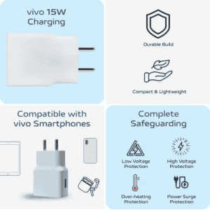 Vivo Charger |  White | V1530H0A0-IN
