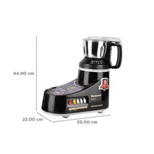 Panasonic Juicer Mixer Grinder | 550W | 4 Jars |  Black | MX-AC460
