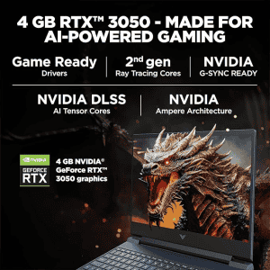 HP Victus Gaming Laptop | Intel Core i5 | 12450H | 4GB RTX 3050 | 16 GB | 512 GB | Performance Blue | 15 FA0333TX