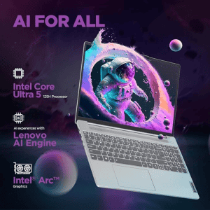 Lenovo IdeaPad Slim 5 Intel Core Ultra 5 125H Laptop |16GB | 1TB | Cloud Grey | 83DC0003IN