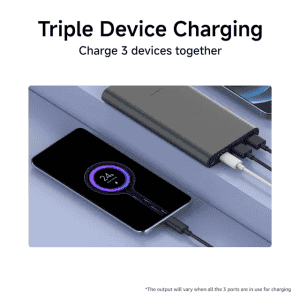 Xiaomi Power Bank 4i | 10000mAh | 22.5W Fast Charge |  Black