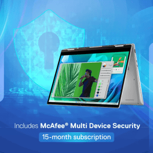 DELL Inspiron 2in1 Touch Laptop | Intel Core i5 13th Gen 1335U |  8 GB | 512 GB | 14 Inch |Platinum Silver | IC7430MH5K0M01ORS1