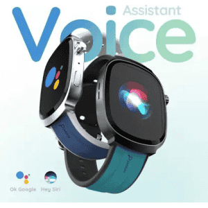 Pebble | Axis 1.96  Amoled Display | Quick Notification |  AOD BT Calling Rotating Crown | Smartwatch | Jet Blue | Strap Free Size
