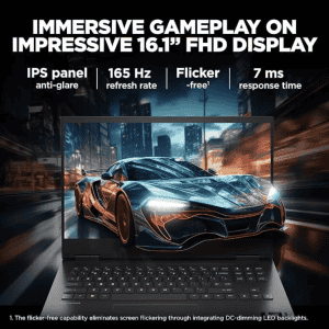 HP Omen Gaming Laptop | AMD Ryzen 7 Octa Core 7840HS | 16 GB | 1TB SSD | Shadow Black | 16-xd0015AX