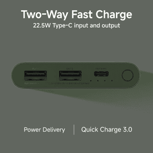 Xiaomi Power Bank 4i | 10000mAh | 22.5W Fast Charge |  Olive Green