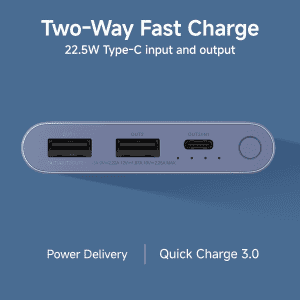 Xiaomi Power Bank 4i | 10000mAh | 22.5W Fast Charge | Coral Purple