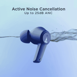 boAt Airdopes 411 ANC Bluetooth Headset | Blue Thunder