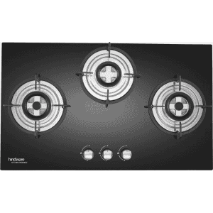 Hindware Ella Plus Glass Automatic Hob | 75 CM | 3 Burners