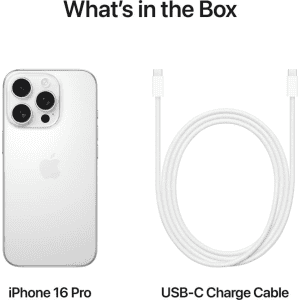Apple iPhone 16 Pro | 128 GB | White Titanium