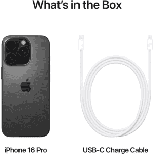 Apple iPhone 16 Pro | 1 TB | Black Titanium | MYNR3HN/A