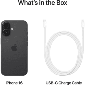 Apple iPhone 16 | 256 GB | Black
