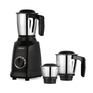 Bajaj Military Series Finesse Mixer Grinder | 750W | Midnight Black