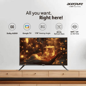 acerpure Aspire TV Smart Google TV by Acer 2024 Series | 80 cm (32 inch) | Dolby Audio | AP32HG41AASPD