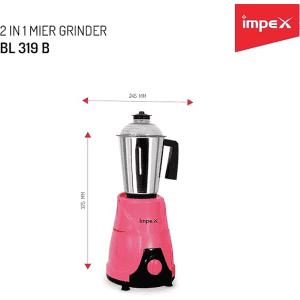 Impex ULTRAMIX 600  | 1.5 Litre  | 3 Speed Control Blender 2 in 1 Mixer Grinder