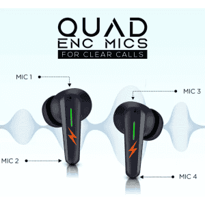 Fire-Boltt Fire Pods Lycan TWS  Earbuds | Blue | BEP602