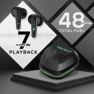 Fire-Boltt Fire Pods Lycan TWS Earbuds | Black | BEP602