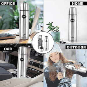 Cello Easystyle | Stainless Steel Vacuum Insulated Flask | 1000ml | Silver