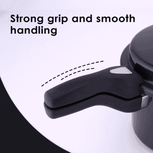 Wonderchef Taurus Hard Anodized Outer Lid Pressure cooker | 3L | Black