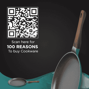 ‎Preethi Artistic Collection Die Cast Non Stick Tawa | 27 cm | 5 Star | Non Stick Effect Cook & Serve | Ocean Green