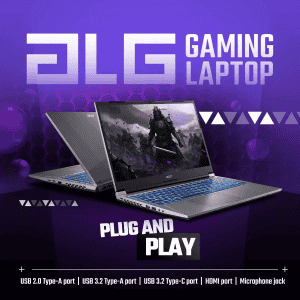 Acer ALG Gaming Laptop | Intel Core i5 12th Gen 12450H Processor | 16 GB | 512 GB SSD | 4GB NVIDIA GeForce RTX 2050 | Steel Gray | UN.34CSI.002