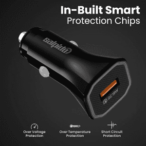 Salpido Car Charger  LED Light Quick Charge 3.018W | GD-WC18
