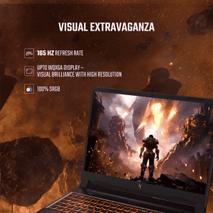 Acer Nitro V 16 Gaming Laptop | AMD Ryzen 7 Octa Core 8845HS | NVIDIA GeForce RTX 4060 | 16 GB | 1 TB SSD | Black | NH.QP0SI.001