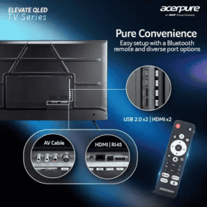 acerpure  | 165 cm (65 inch) | QLED Ultra HD 4K Smart Google TV |  AP65UG51QEVTD