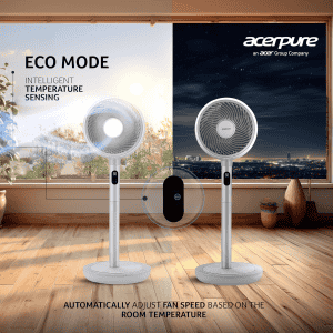 Acerpure Air Circulator Pedestal Fan | F2 Cozy | Pink