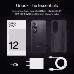 OPPO K12x 5G | 45W | 8 GB RAM | 256 GB | Midnight Violet