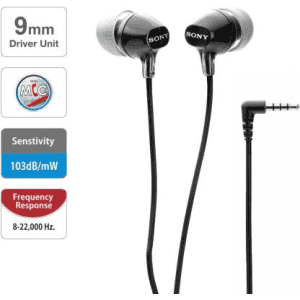 Sony Wired Headset | Black | EX14AP
