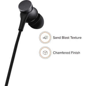 Mi Basic Wired Headset with Mic | Wired in the ear | Black