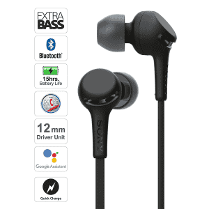 Sony | WI-XB400 Bluetooth Headset | Wireless in the ear | Black