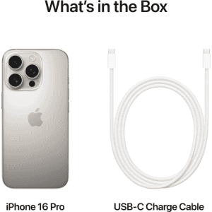 Apple iPhone 16 Pro | 256 GB | Natural Titanium