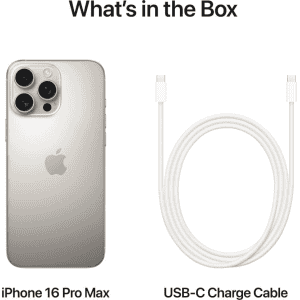 Apple iPhone 16 Pro Max | 1 TB | Natural Titanium